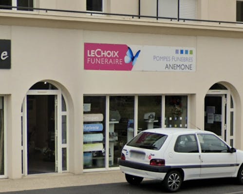 Photographie de la Pompes Funèbres Anémone de Rots