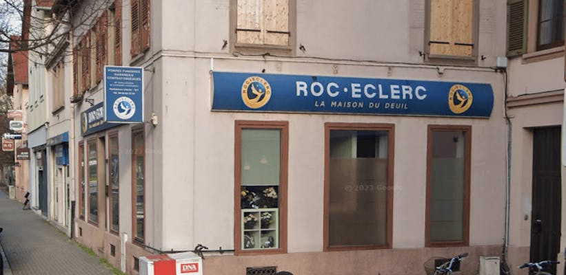 Photographie de la Pompes Funèbres Roc-Eclerc de Schiltigheim