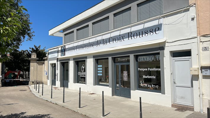Photographie de la Pompes Funèbres Chaboud de Lyon 04