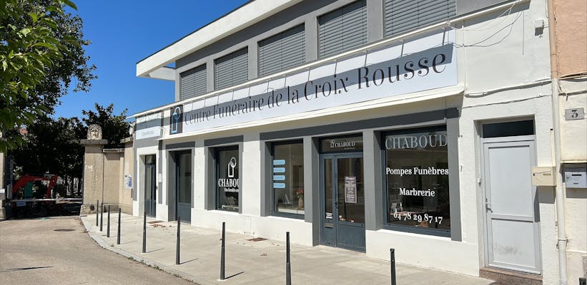 Photographie de la Pompes Funèbres Chaboud de Lyon 04
