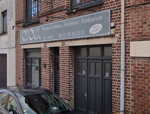 Photographie de la Pompes funèbres Odoux de Tourcoing