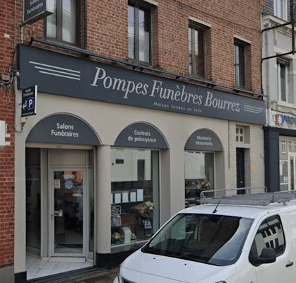 Photographie de la Pompes Funèbres Bourrez de Lille