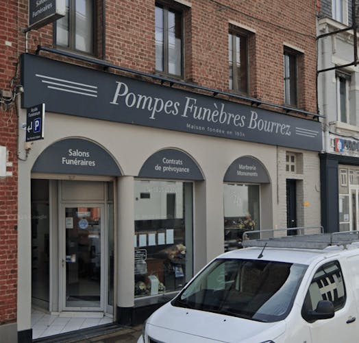 Photographie de la Pompes Funèbres Bourrez de Lille