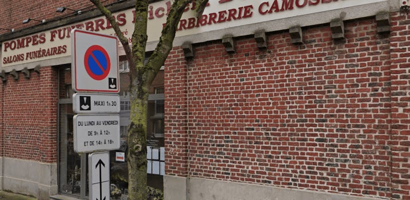 Photographie de la Pompes Funèbres Bourrez de Lambersart