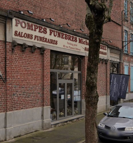 Photographie de la Pompes Funèbres Bourrez de Lambersart