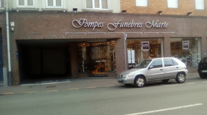 Photographie de la Pompes Funèbres Marte de Tourcoing