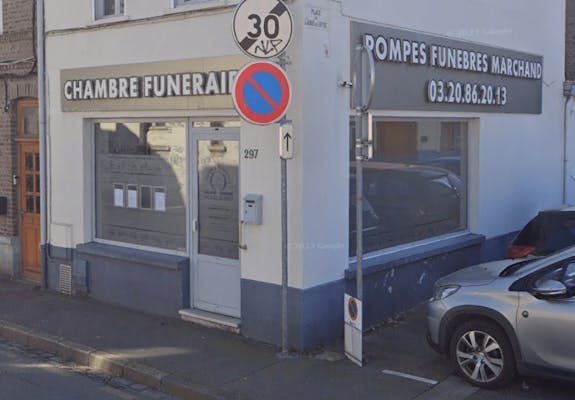 Photographie de la Pompes Funèbres Marchand de Ronchin