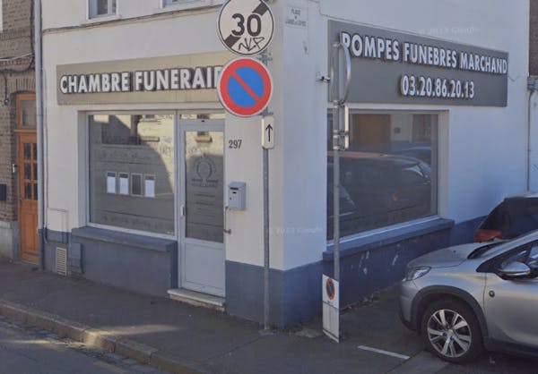 Photographie de la Pompes Funèbres Marchand de Ronchin