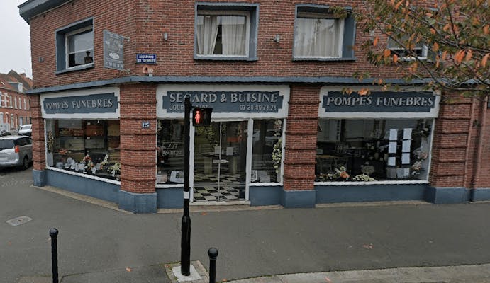 Photographie de la Pompes Funèbres Segard et Buisine de Roubaix