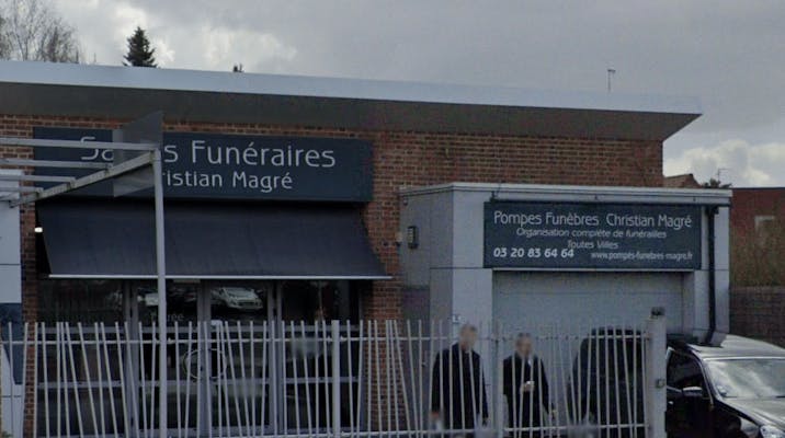 Photographie de la Pompes Funèbres Christian Magré de Leers