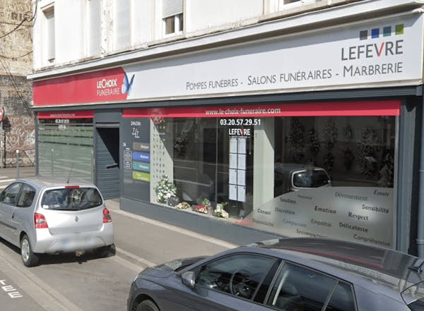 Photographie de la Pompes Funèbres Lefèvre de Loos