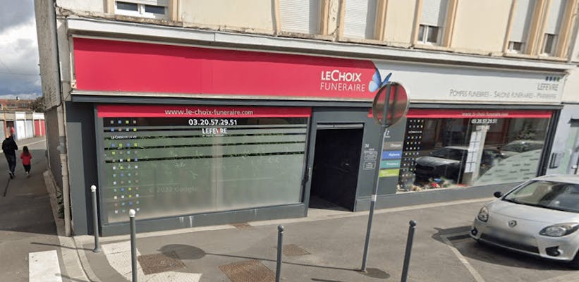 Photographie de la Pompes Funèbres Lefèvre de Loos