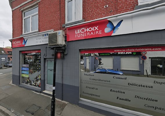 Photographie de la Pompes Funèbres de Wattrelos