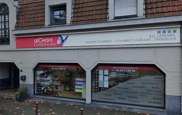 Photographie de la Pompes Funèbres Lefèvre de La Madeleine