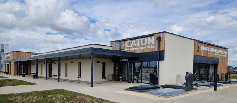 Photographie de la Pompes Funèbres Caton de Saran