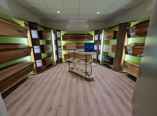 Photographie de la Pompes Funèbres Caton de Saran