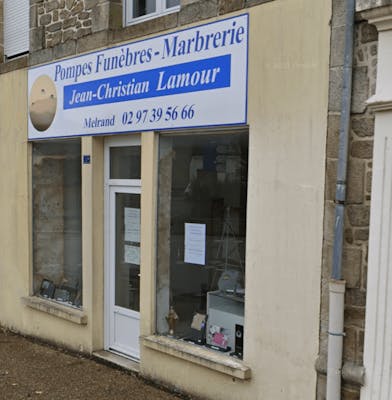 Photographie de la Pompes funèbres Marbrerie Jean-Christian Lamour de Melrand