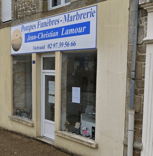 Photographie de la Pompes funèbres Marbrerie Jean-Christian Lamour de Melrand