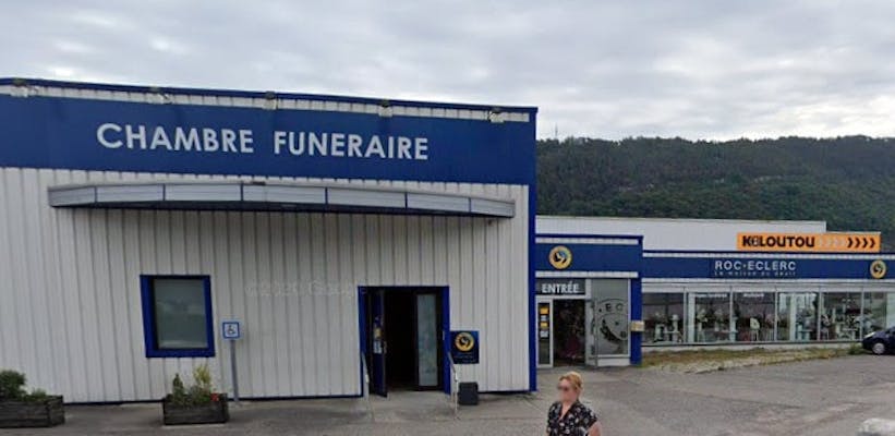 Photographie de la Pompes Funèbres Roc-Eclerc de Seynod