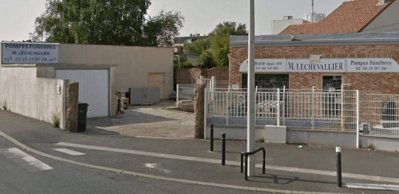 Photographie de la Pompes Funèbres Lechevallier Michel