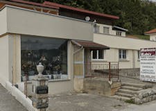 Devanture de Pompes Funèbres Marbrerie Radix