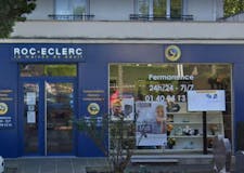 Devanture de Pompes Funèbres Roc-Eclerc