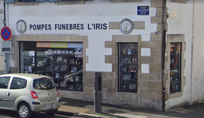 Photographie de la Pompes Funèbres L'Iris de Quimper