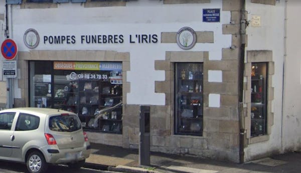 Photographie de la Pompes Funèbres L'Iris de Quimper