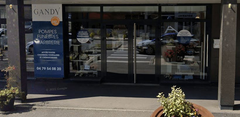 Photographie Gandy Pompes Funèbres Marbrerie d'Aix-les-Bains
