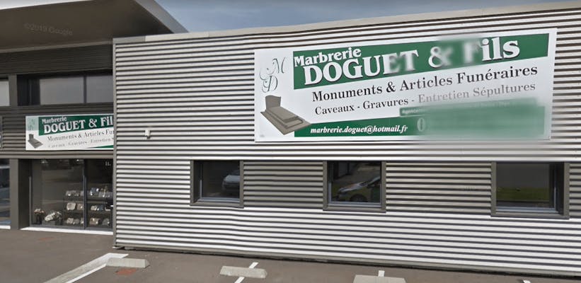 Photographie de la Marbrerie DOGUET et Fils