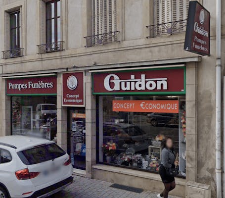 Photographie Pompes Funèbres Guidon de Nancy
