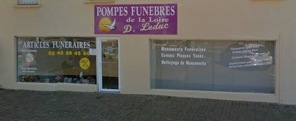 Photographie de la Pompes Funèbres et Marbrerie Brévinoises de la ville de Paimbœuf