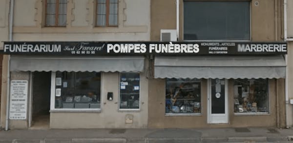 Photographie de la Pompes Funèbres et Marbrerie Favarel