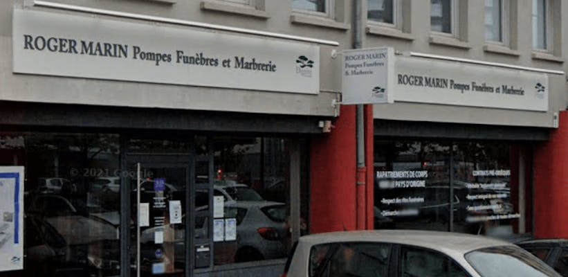 Photographie de la Pompes Funèbres et Marbrerie Roger MARIN de Courcouronnes