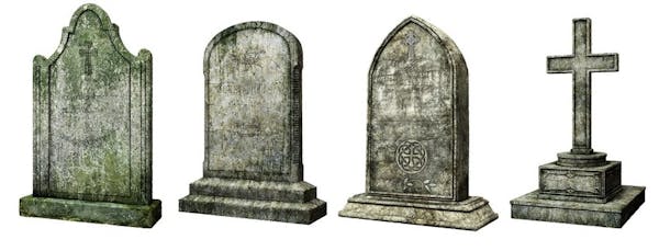 Conseils pour le nettoyage d'une pierre tombale en ciment