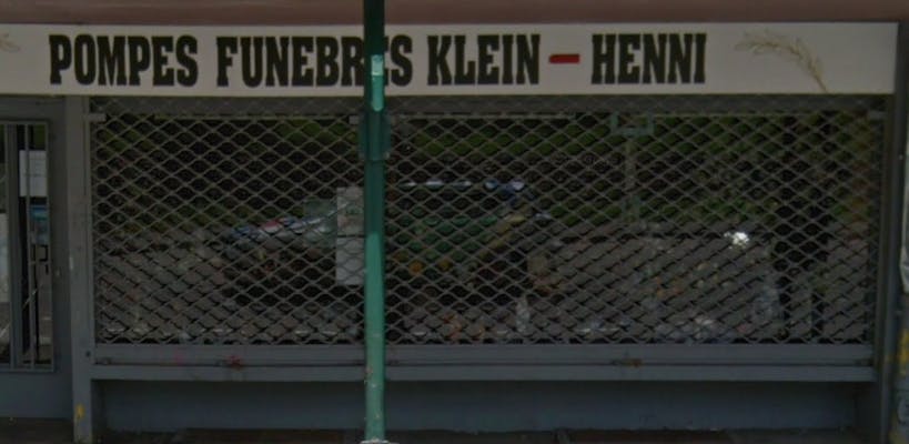 Photographie de Pompes Funèbres Klein Henni de Behren-lès-Forbach