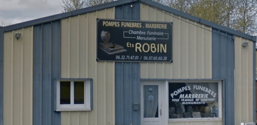 Photographie de la Pompes Funèbres Robin