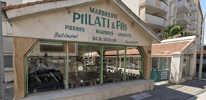 Photographie de la Marbrerie Pilati et Fils