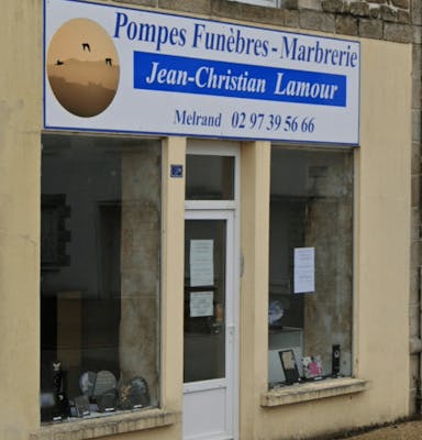 Photographie de la Pompes funèbres Marbrerie Jean-Christian Lamour de Melrand