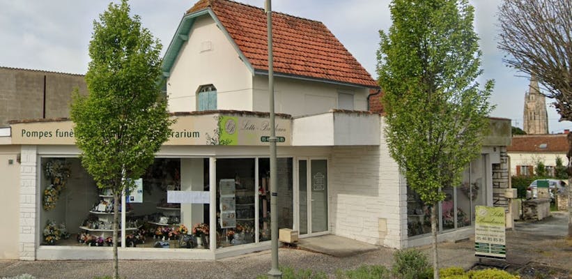 Photographie de la Pompes Funebres Lotte-Baudouin de Marennes