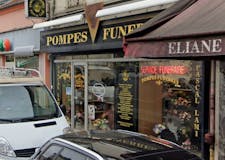 Devanture de Pompes Funèbres Pascal Lami