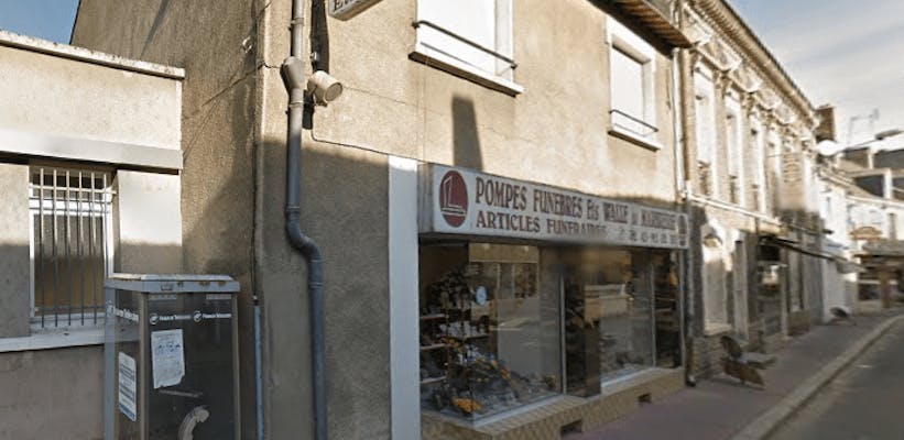 Photographie de Pompes Funèbres A.Walle