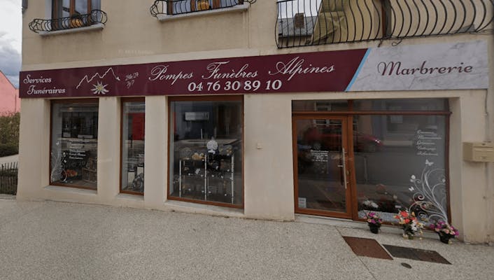 Photographie de la Pompes Funèbres Alpines de La Mure