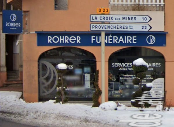 Photographie de la Rohrer Funéraire de la ville de Fraize