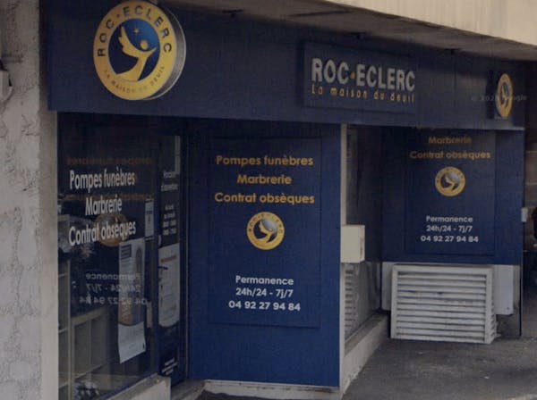 Photographie de la Pompes Funèbres Roc-Eclerc de Saint-Laurent-du-Var