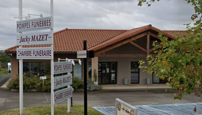 Photographie de la Pompes Funèbres Mazet de Saint-Galmier
