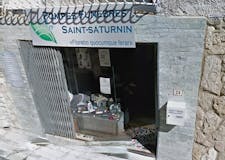 Devanture de Pompes Funèbres Saint-Saturnin