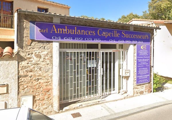 Photographie de la Pompes Funèbres Capeille Successeurs de Sorède
