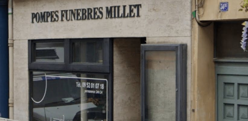 Photographie de la Pompes Funèbres Millet de Versailles