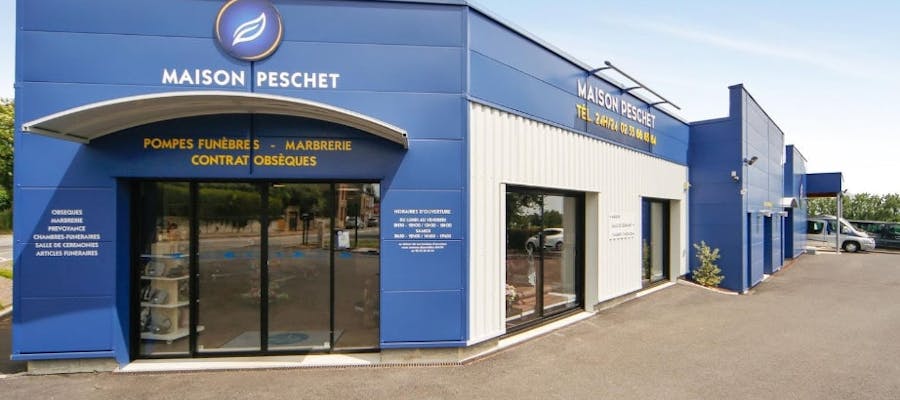 photo de l'agence Pompes Funèbres Marbrerie Maison Peschet